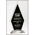 Diamond Series Award with beveled black glass 